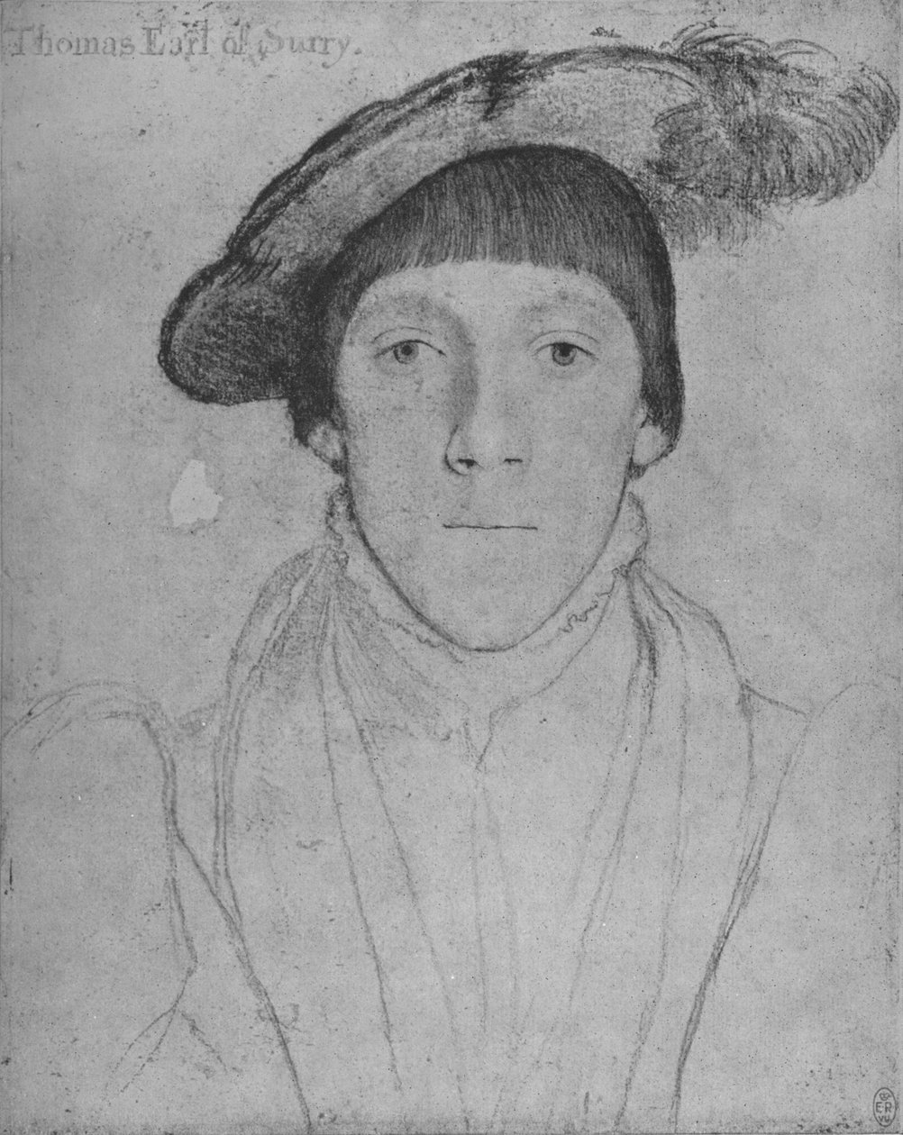 Henry Howard, Conte di Surrey, c1532-1533 1945 da Hans Holbein der Jüngere