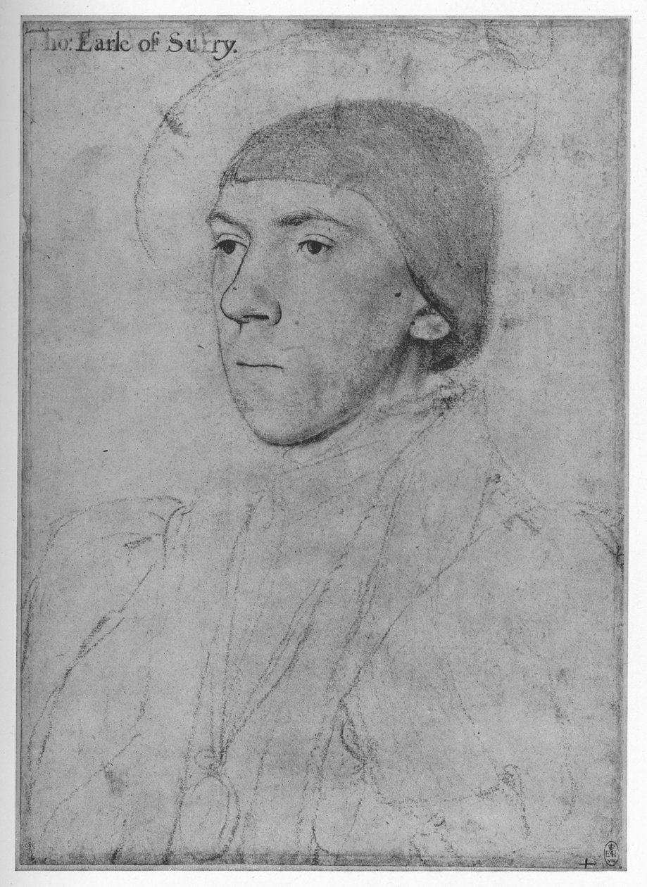 Henry Howard, Conte di Surrey da Hans Holbein der Jüngere