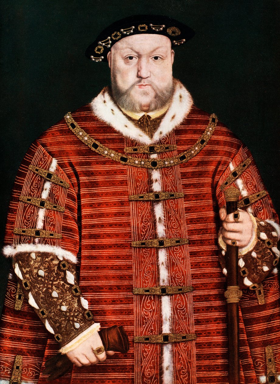 Re Enrico VIII, 1542-1550 da Hans Holbein der Jüngere
