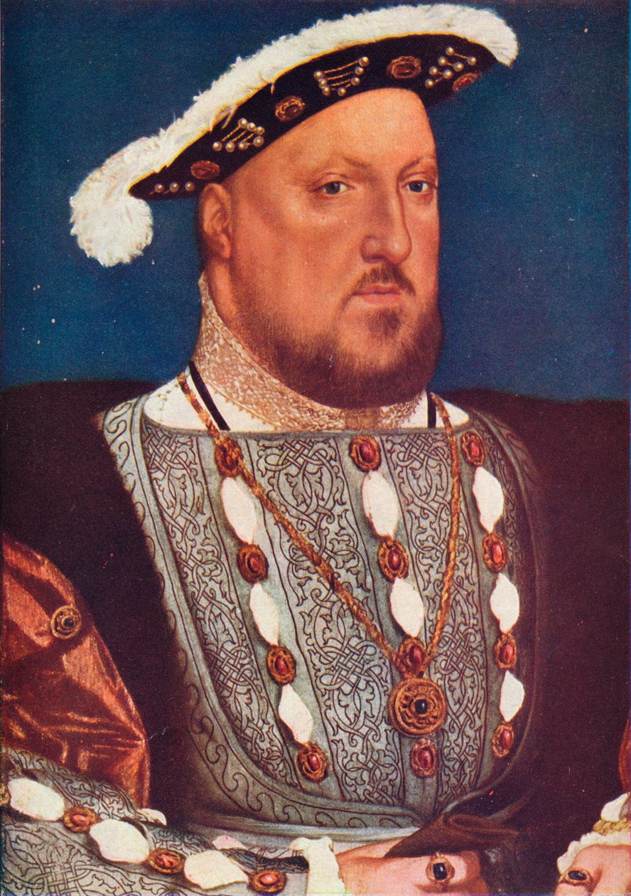 Re Enrico VIII, c1537 da Hans Holbein der Jüngere