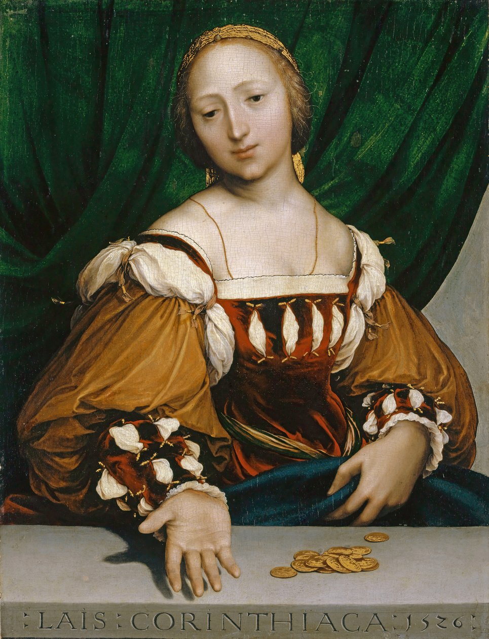 Laide di Corinto da Hans Holbein der Jüngere