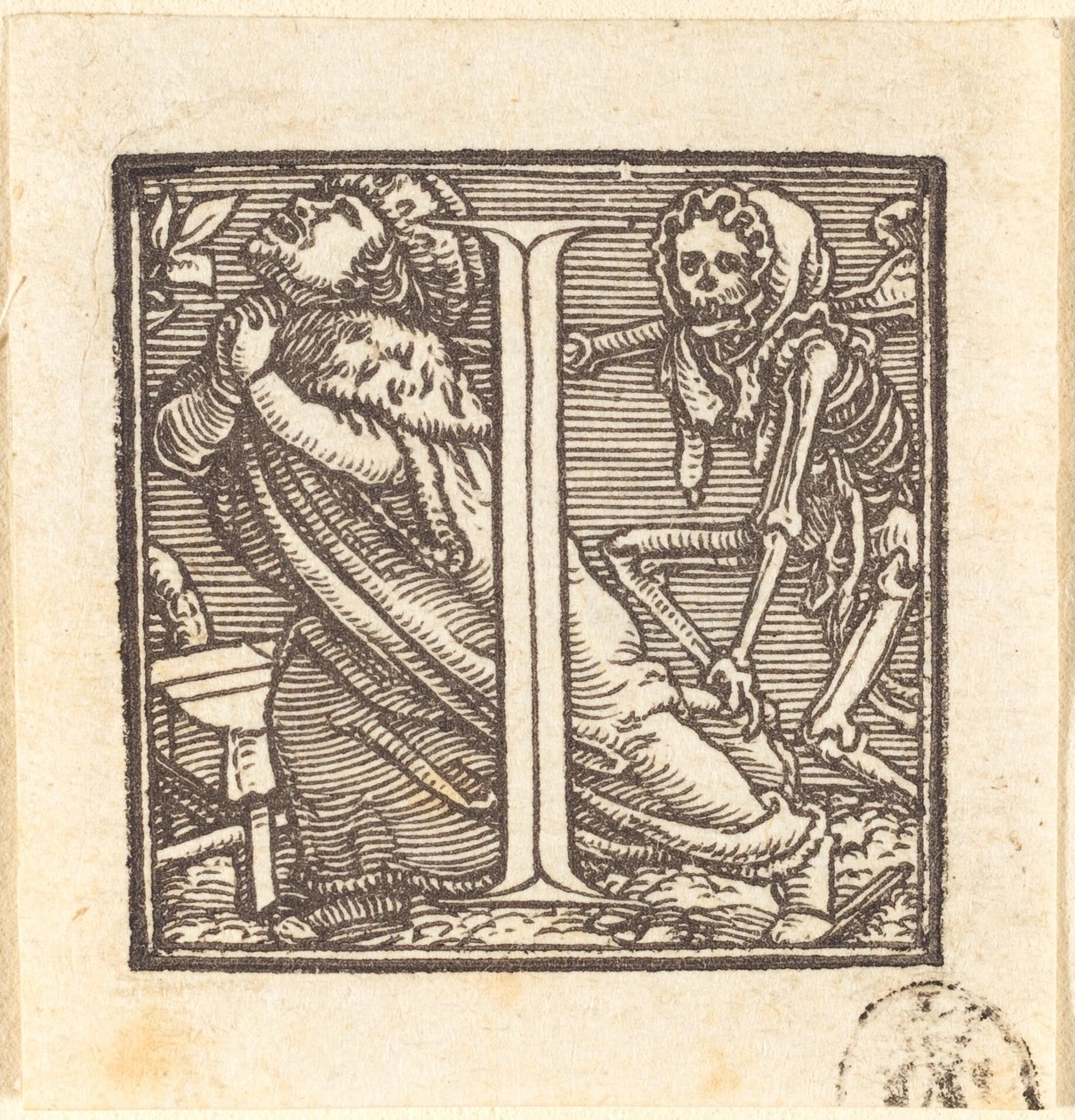 Lettera I da Hans Holbein der Jüngere