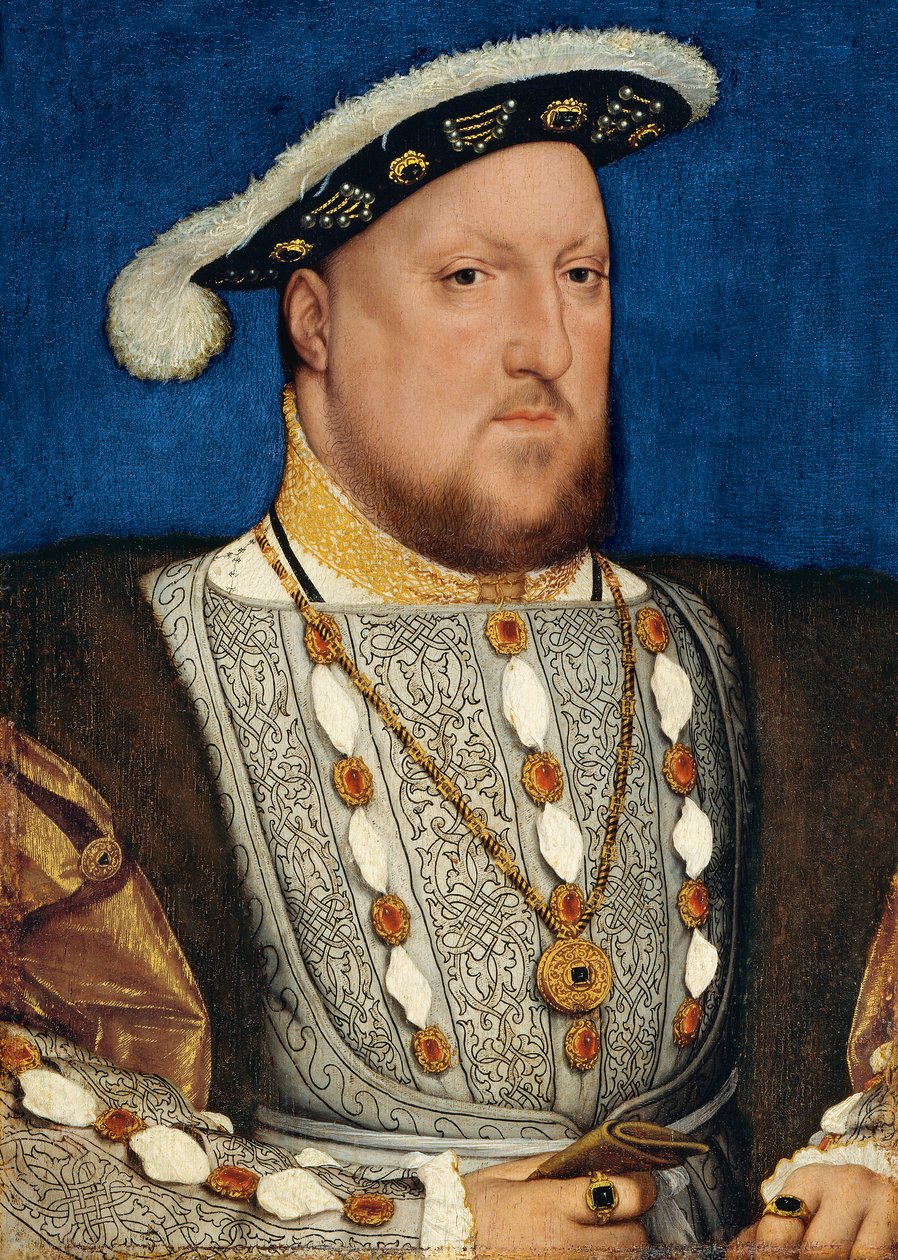 Ritratto di Enrico VIII (1491-1547) da Hans Holbein the Younger