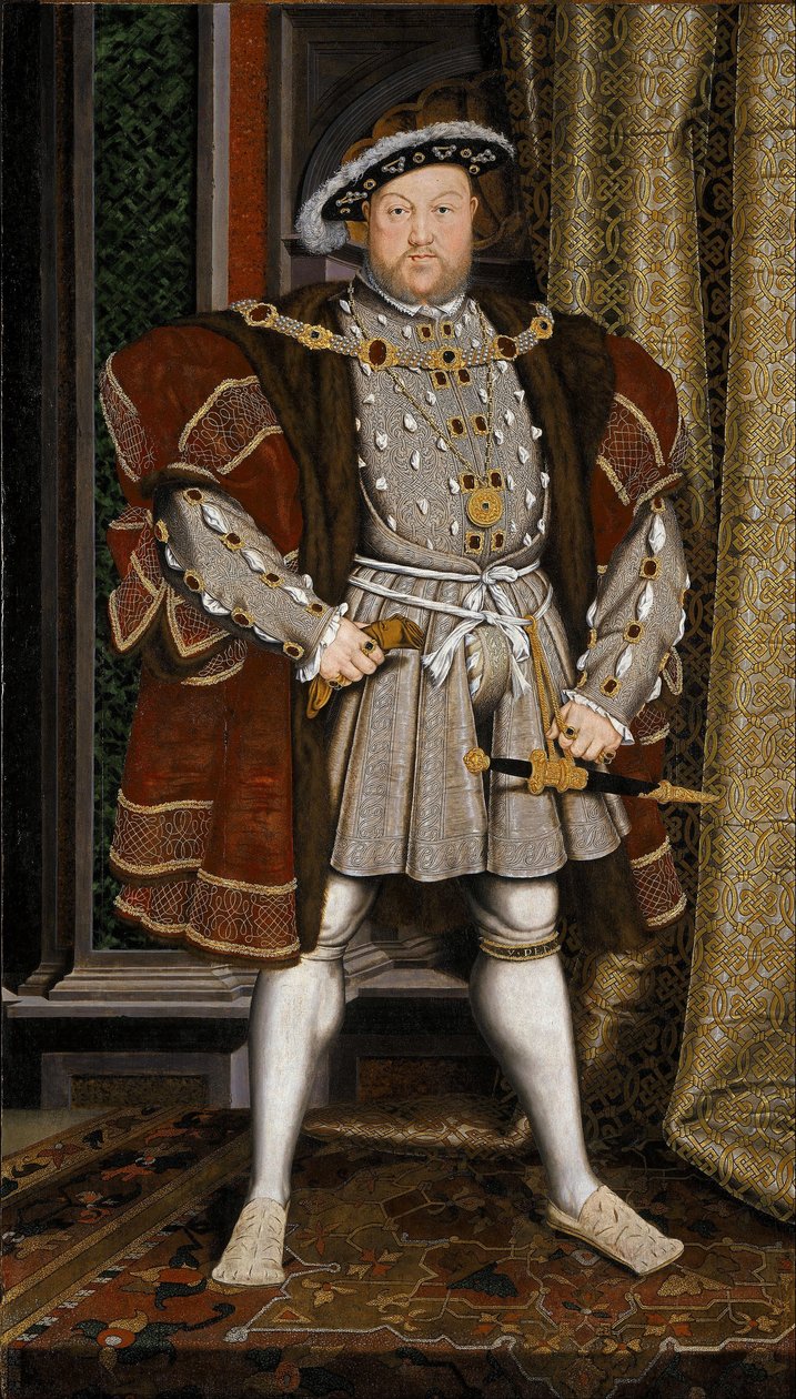 Ritratto di Enrico VIII da Hans Holbein the Younger