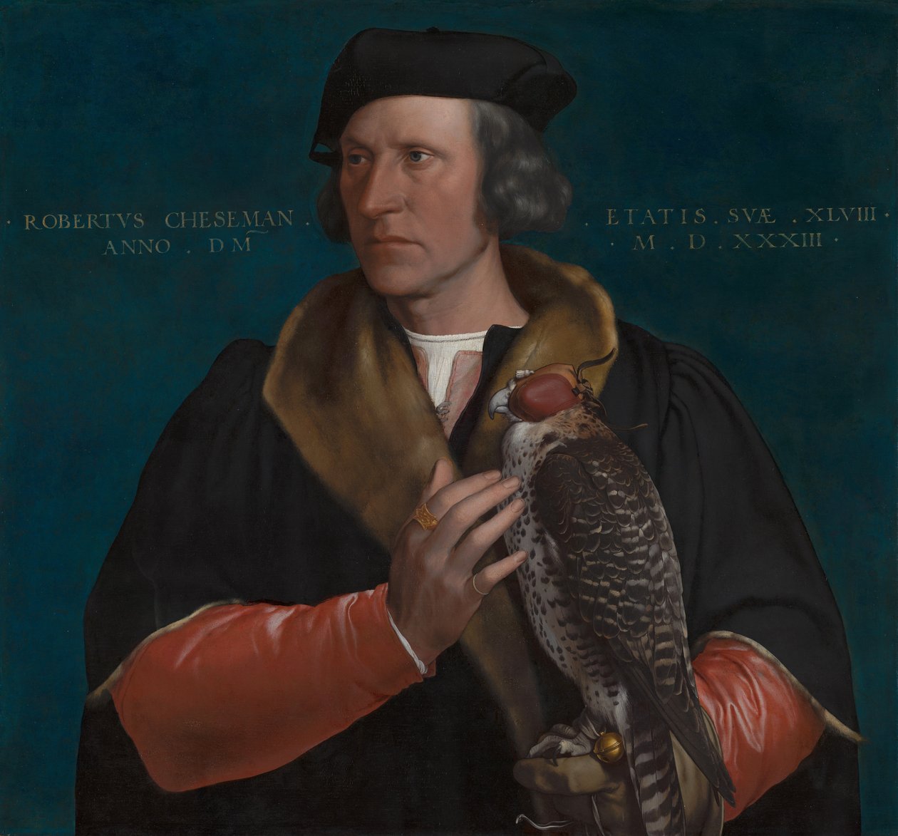 Ritratto di Robert Cheseman (1485-1547) da Hans Holbein the Younger