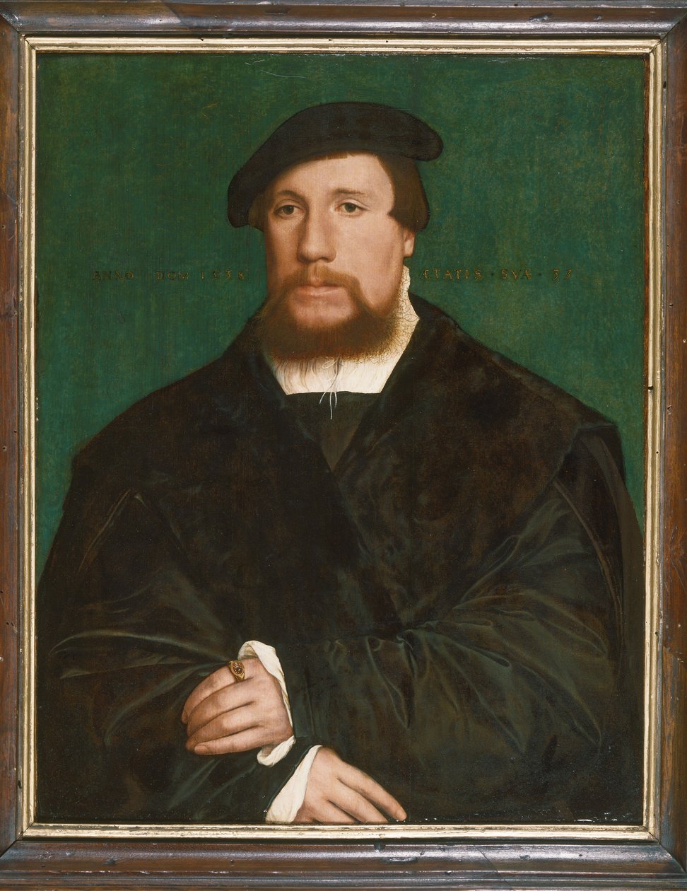 Ritratto di un mercante anseatico da Hans Holbein the Younger