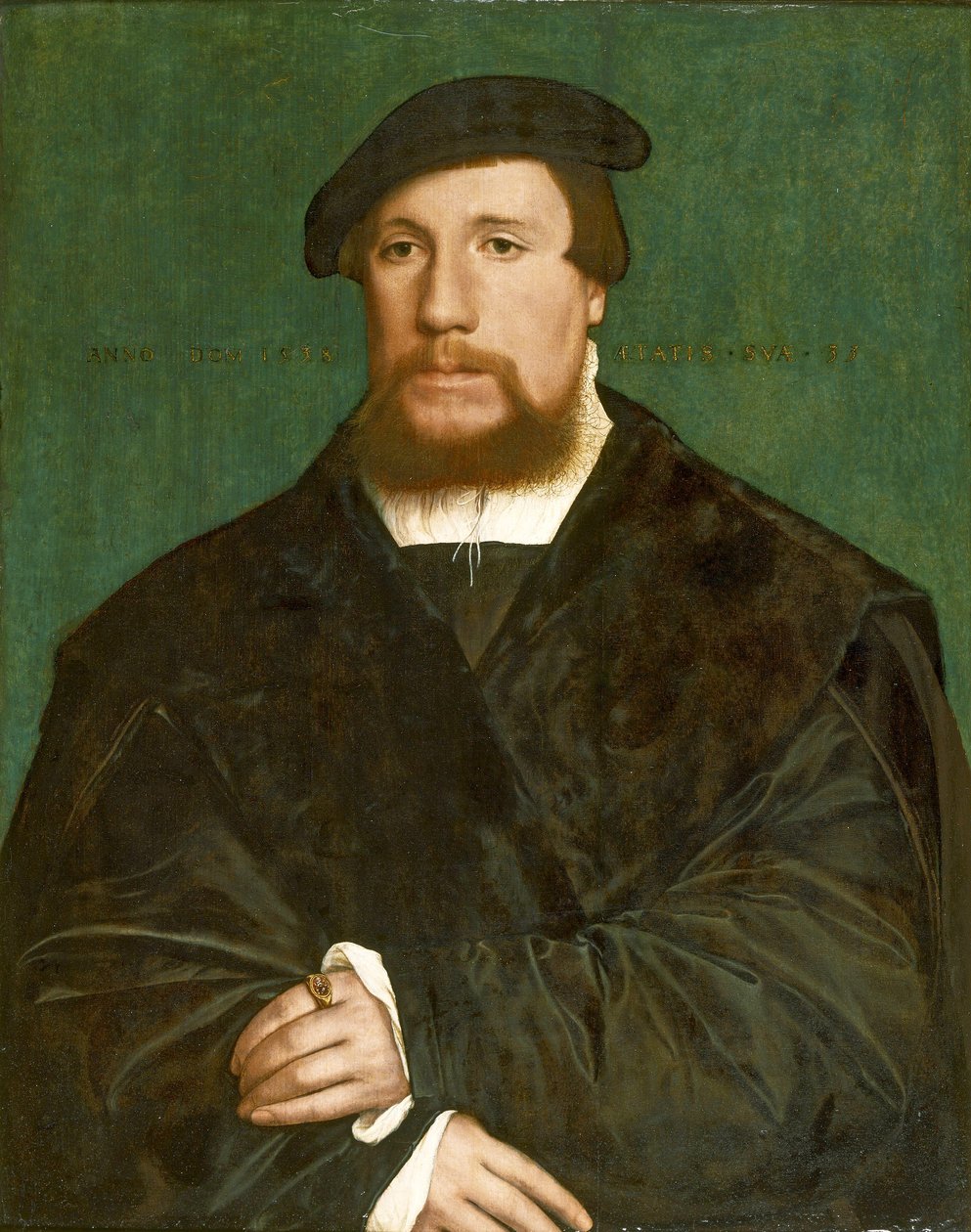 Ritratto di un Mercante Anseatico, 1538 da Hans Holbein der Jüngere