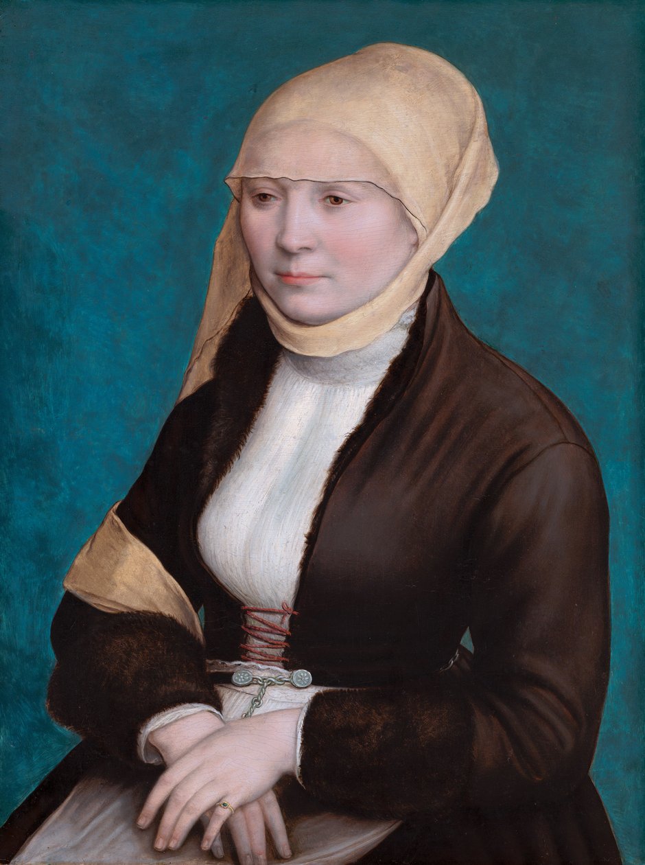 Ritratto di una donna della Germania meridionale da Hans Holbein the Younger