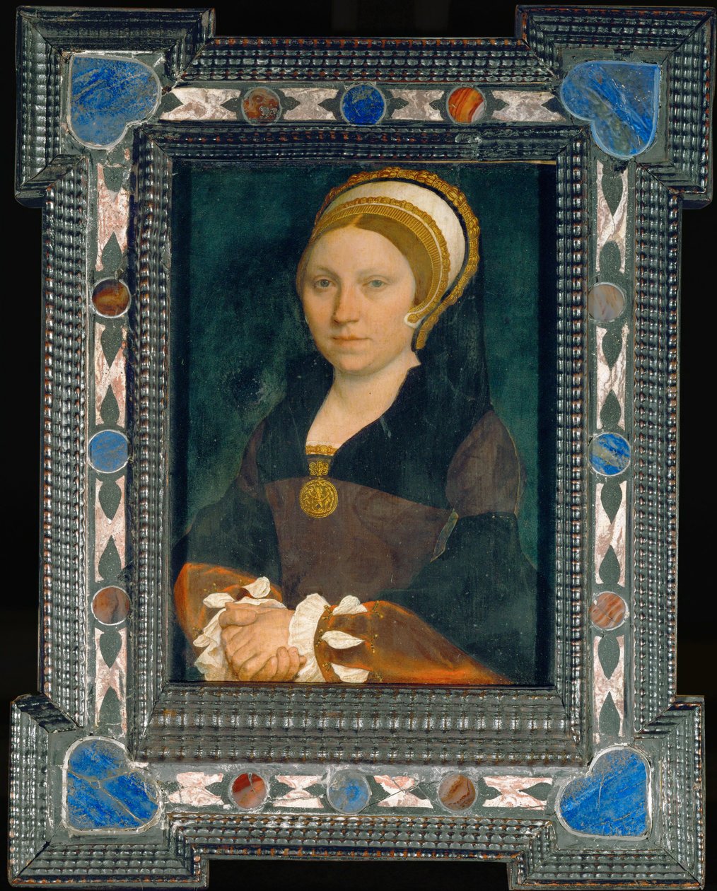 Ritratto di signora inglese, dopo il 1540 (dipinto su legno di quercia) da Hans Holbein the Younger