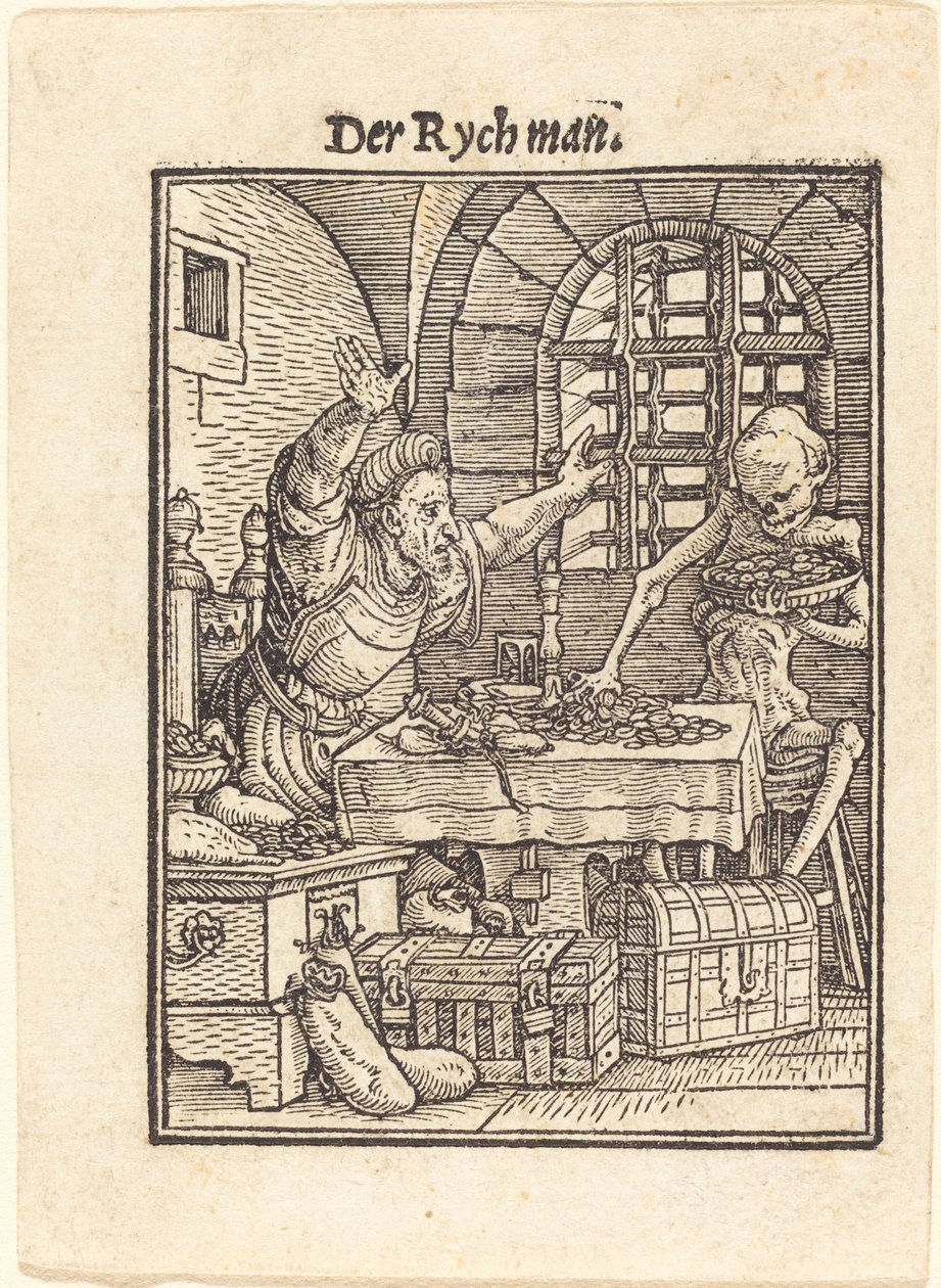 Uomo ricco da Hans Holbein der Jüngere