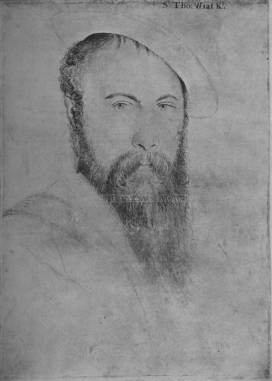 Sir Thomas Wyatt, c. 1535-1553, 1945 da Hans Holbein der Jüngere
