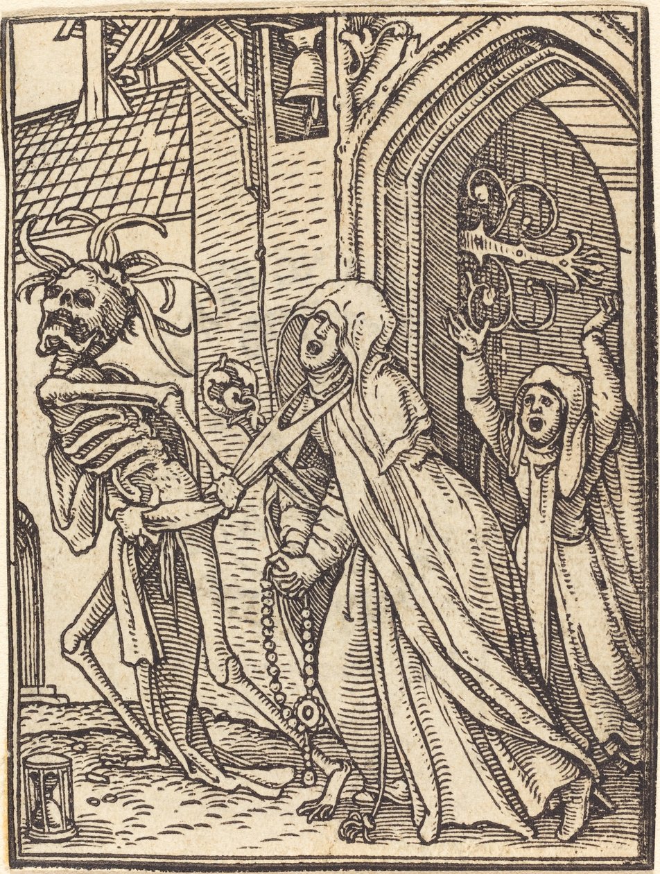 La badessa da Hans Holbein der Jüngere