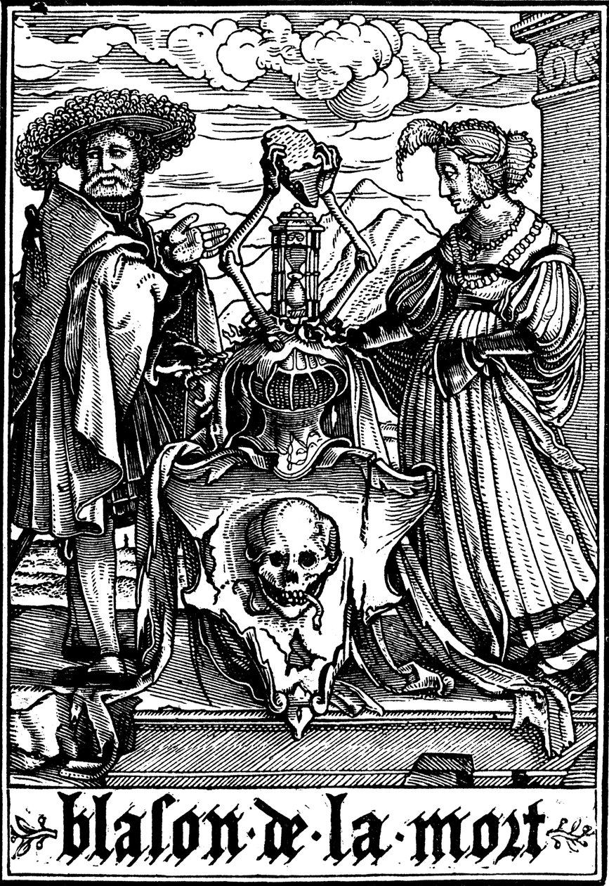 Le armi della morte, 1538 da Hans Holbein der Jüngere