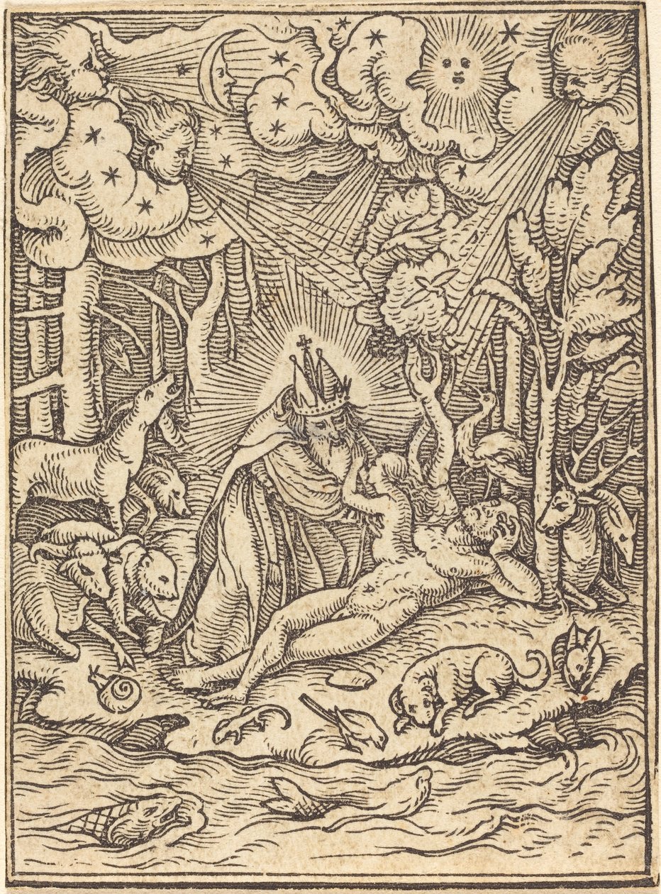 La Creazione da Hans Holbein der Jüngere