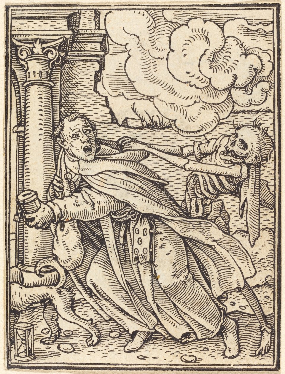 Il frate mendicante da Hans Holbein the Younger