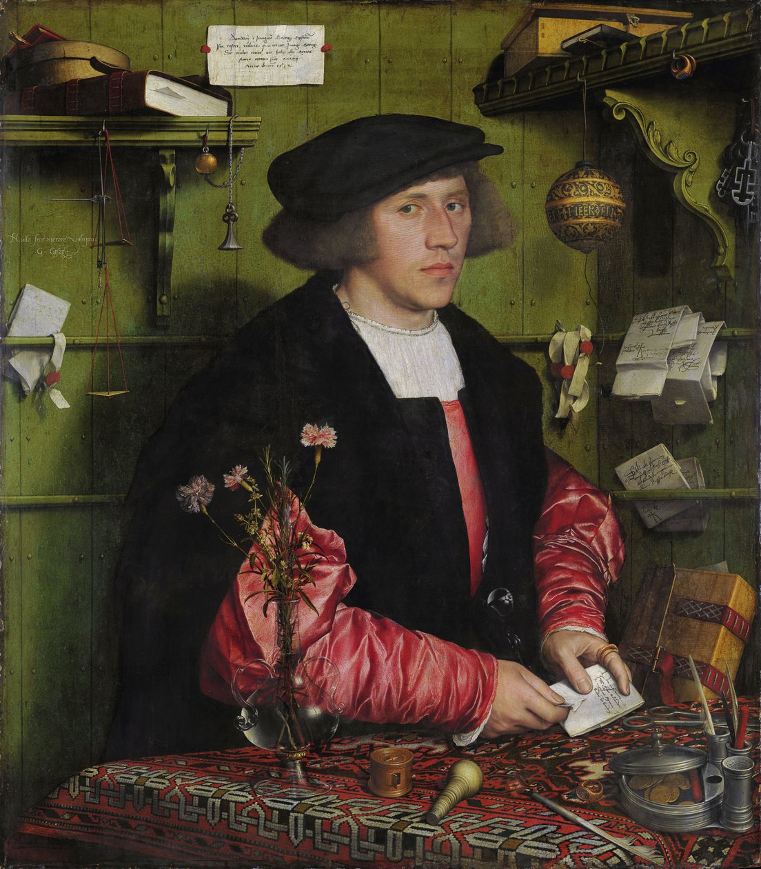 Il mercante Georg Gisze da Hans Holbein the Younger