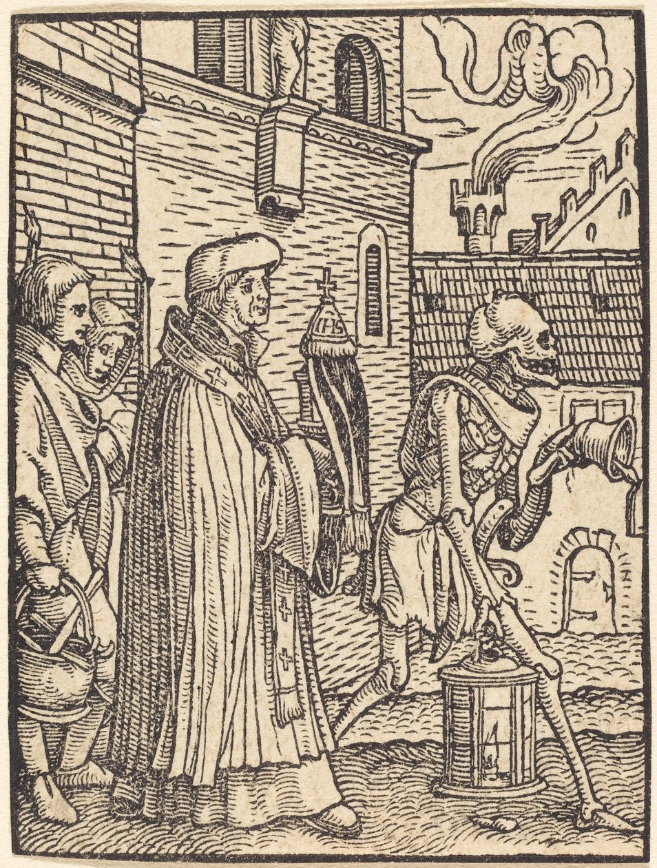 Il parroco da Hans Holbein the Younger