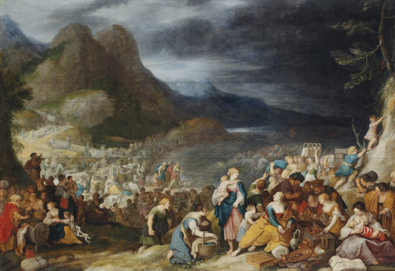 La traversata del Mar Rosso da Hans Jordaens III