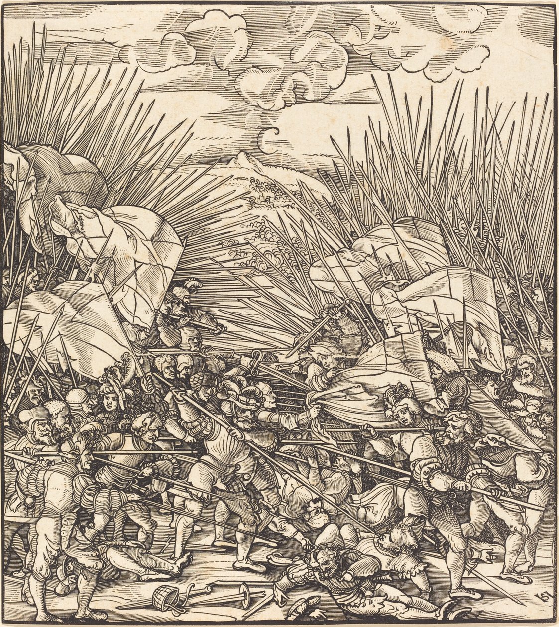 Battaglia di Cividale da Hans Leonard Schaufelein