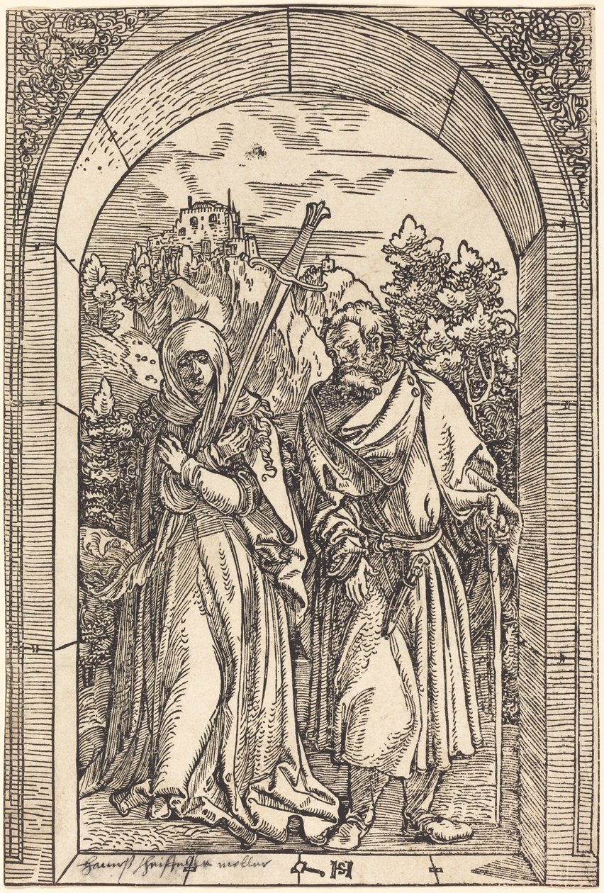 Mater Dolorosa e San Giuseppe da Hans Leonard Schaufelein