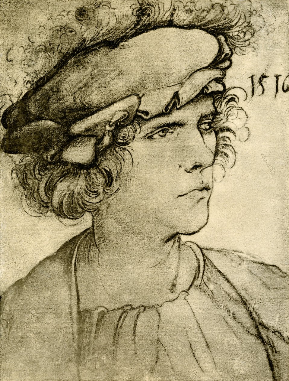 Ritratto di uno sconosciuto da Hans Leonard Schaufelein