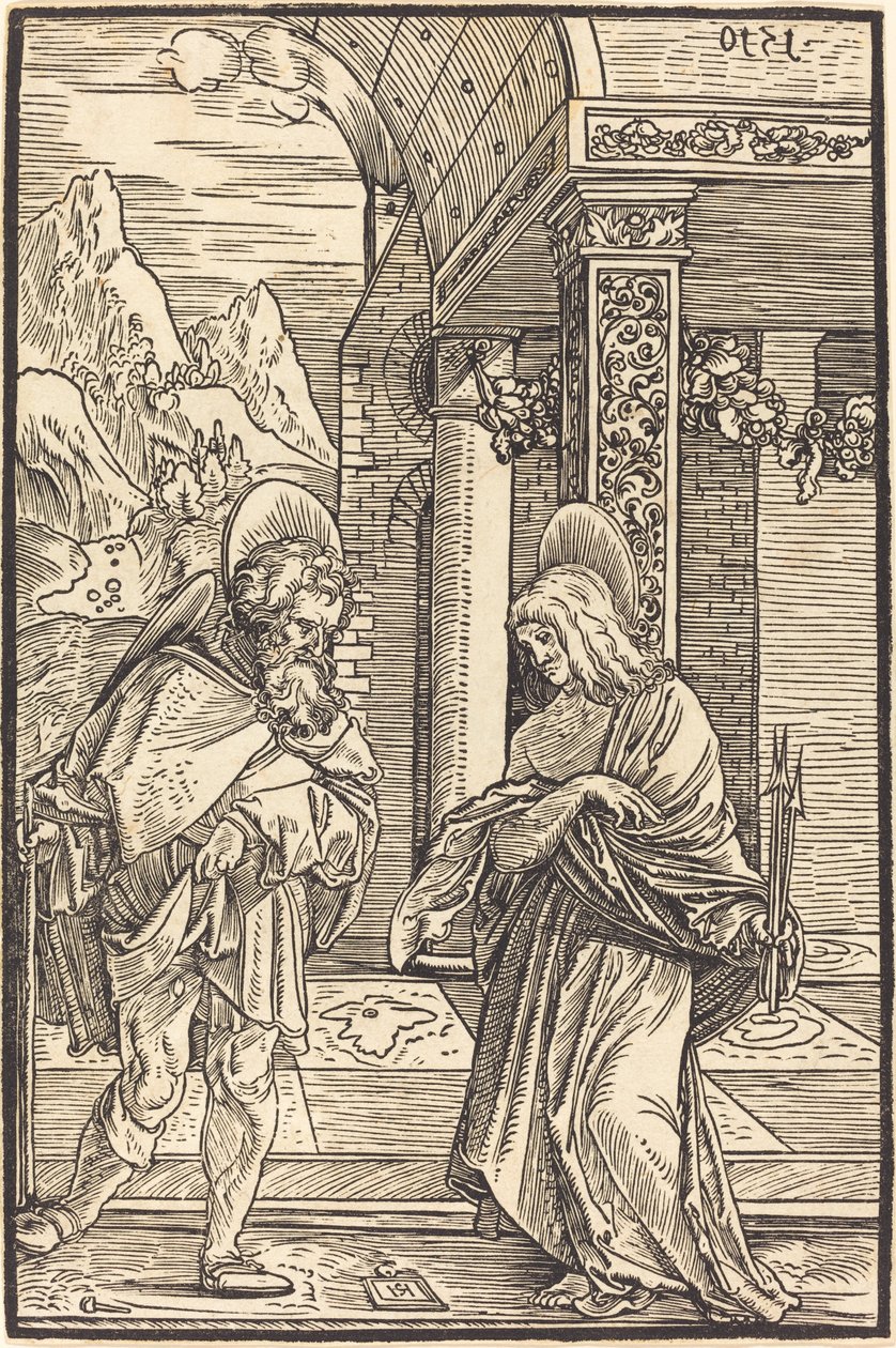 San Rocco e San Sebastiano da Hans Leonard Schaufelein