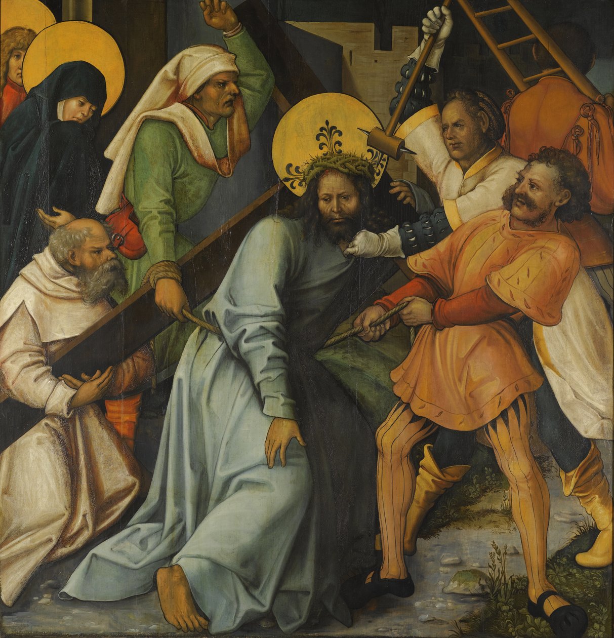 Cristo che porta la croce da Hans Leonhard Schäufelein