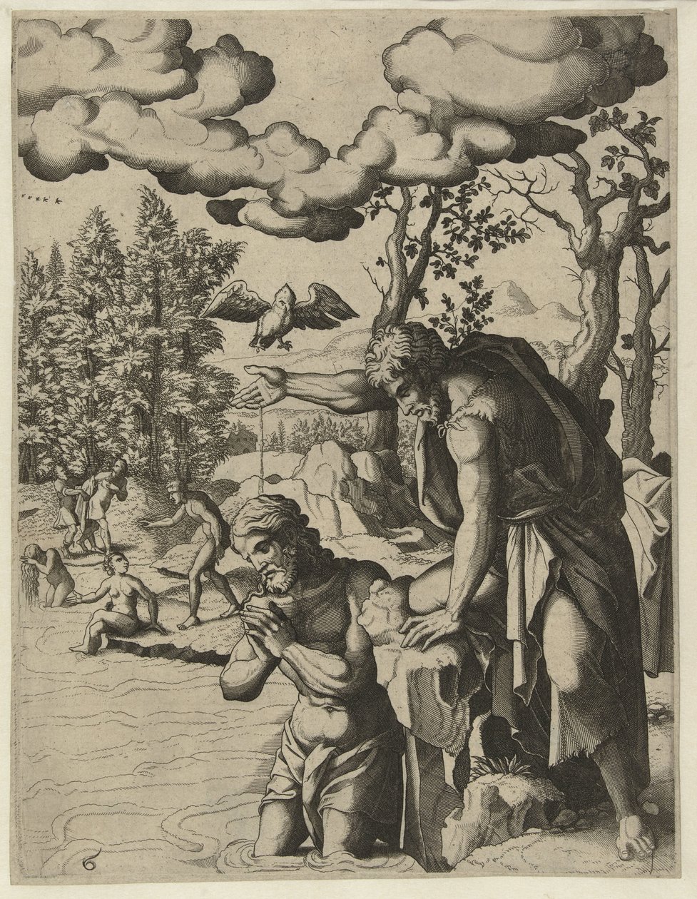 Battesimo di Cristo da Hans Liefrinck (I) (attributed to)