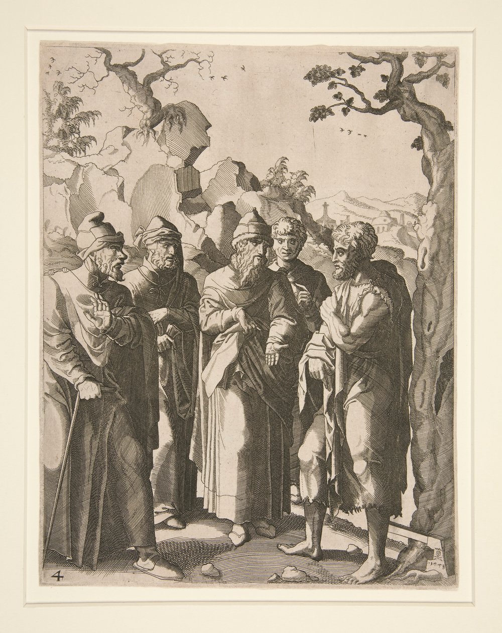 Vita di San Giovanni Battista da Hans Liefrinck