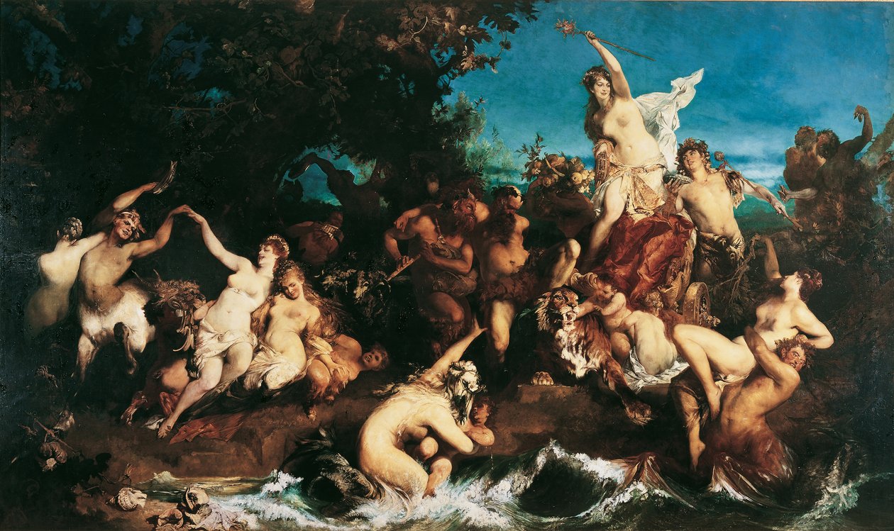 Bacco e Arianna da Hans Makart