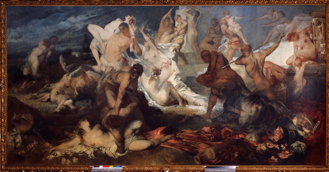 Battaglia di Centauri e Lapiti da Hans Makart