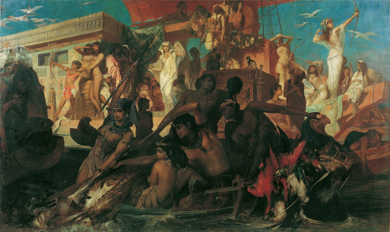 La caccia al Nilo da Hans Makart