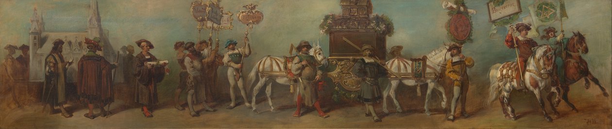 Progetto per il corteo festivo del 1879 - L