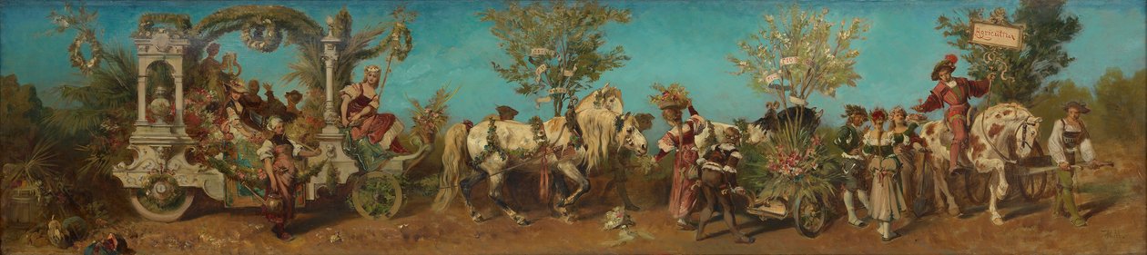 Progetto per il corteo festivo del 1879 - L
