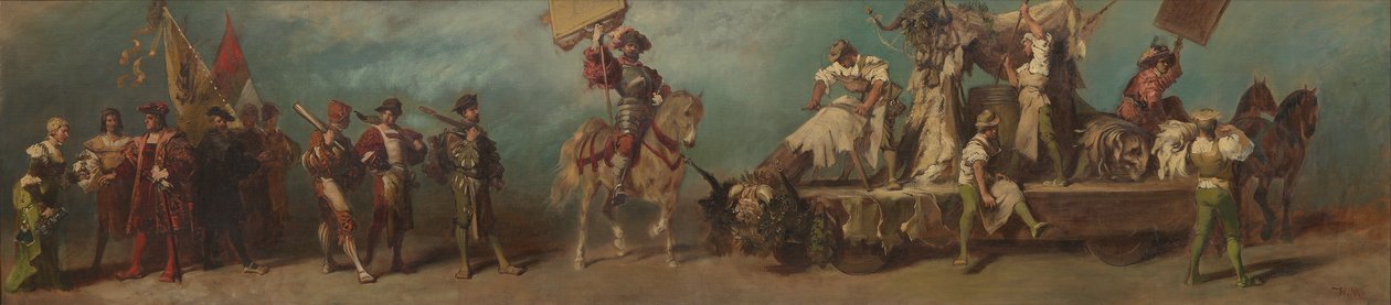 Progetto per il corteo festivo del 1879 - I conciatori da Hans Makart