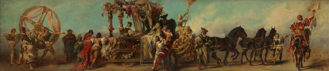 Progetto per la sfilata del 1879 - L
