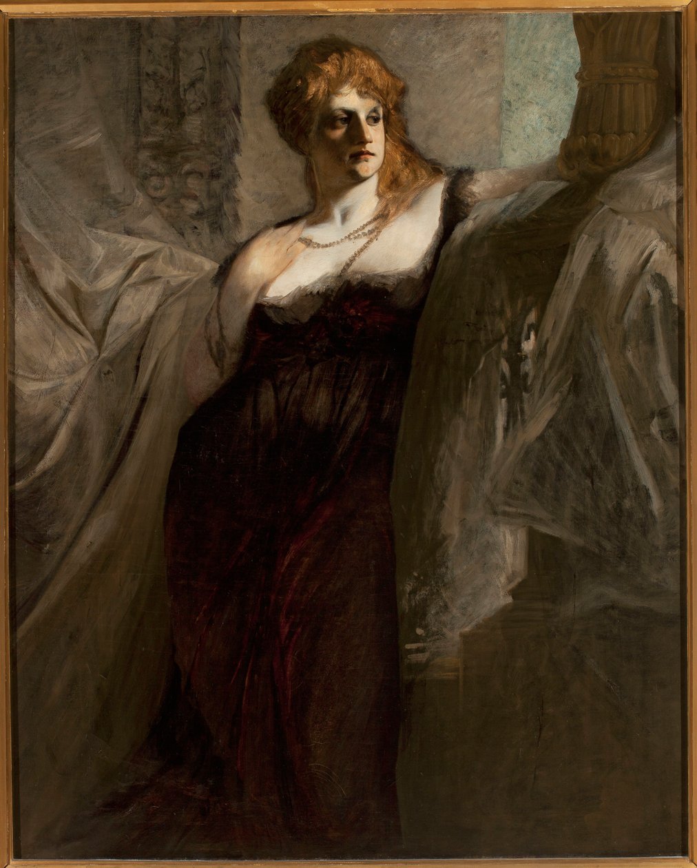 Ritratto di una giovane donna da Hans Makart