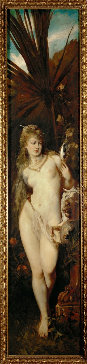 Vista - dalla serie Die fuenf Sinne ... (olio su tela) da Hans Makart