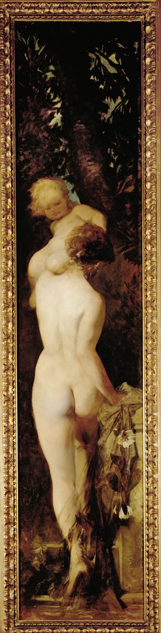 Touch - dalla serie Die fuenf Sinne (olio su tela) da Hans Makart