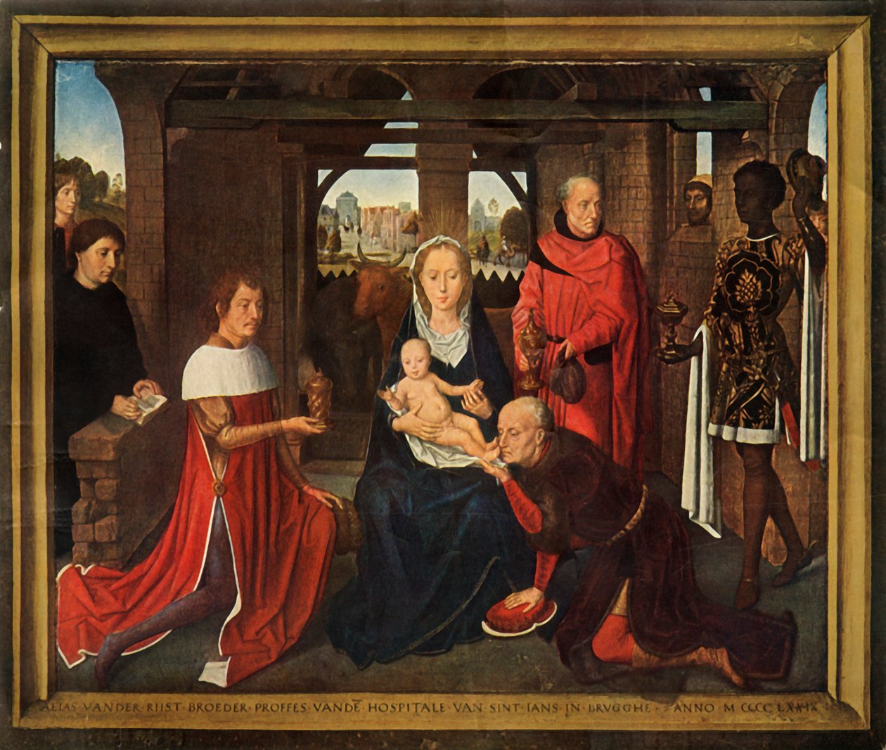 Pannello centrale del trittico l