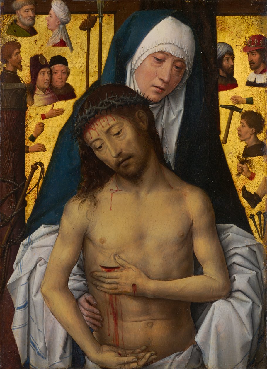 La vergine Maria mostra l
