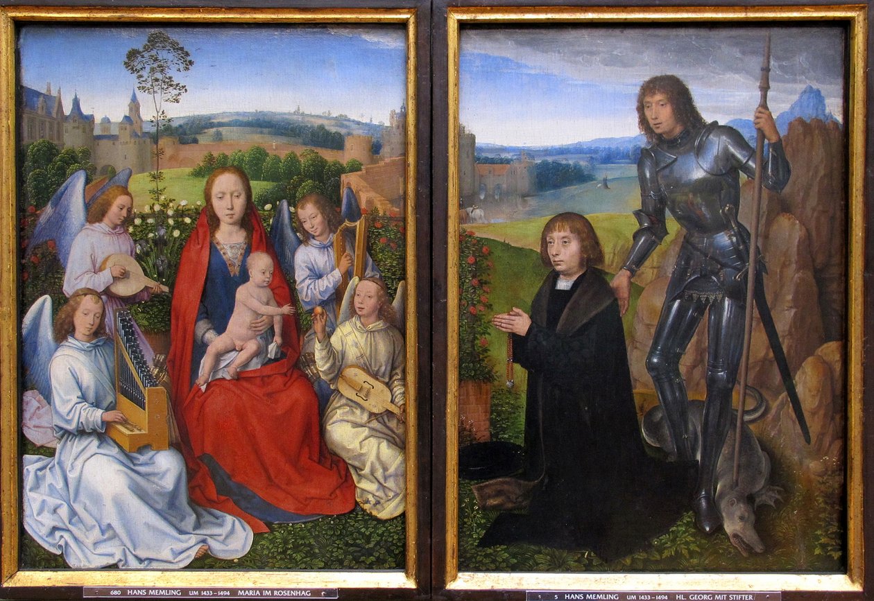 Dittico di Monaco da Hans Memling