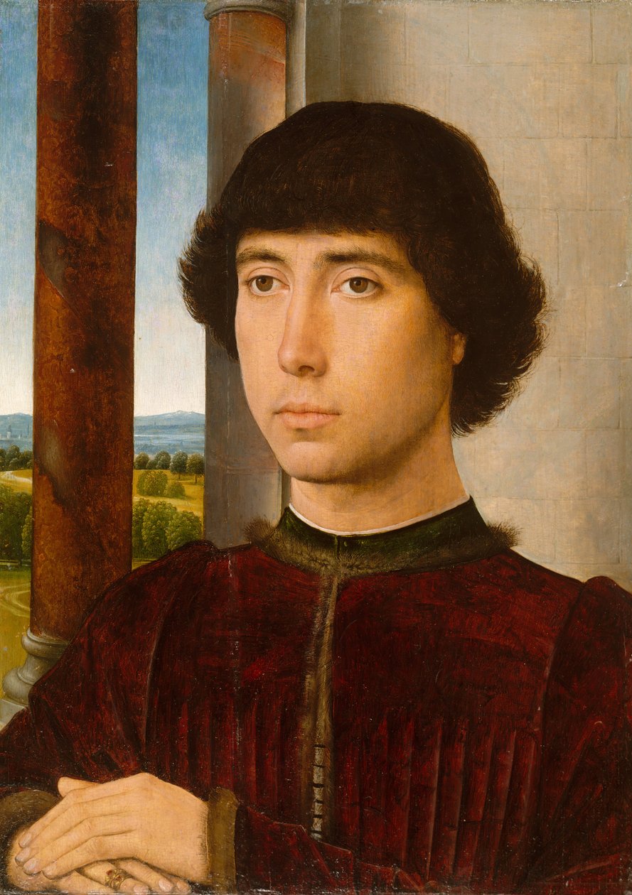 Ritratto di un giovane uomo, ca. 1472-75 da Hans Memling