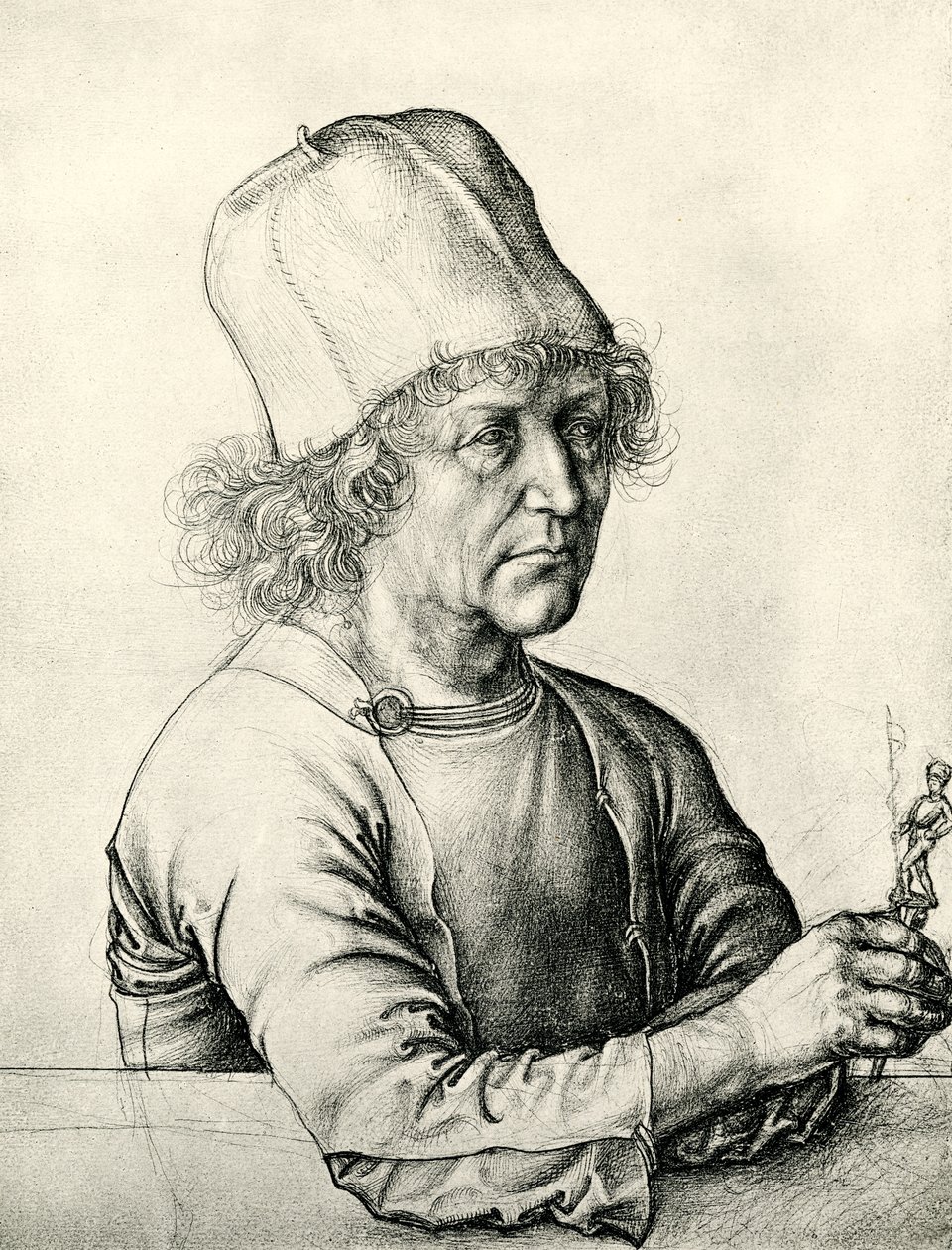 Ritratto di un orafo da Hans Memling