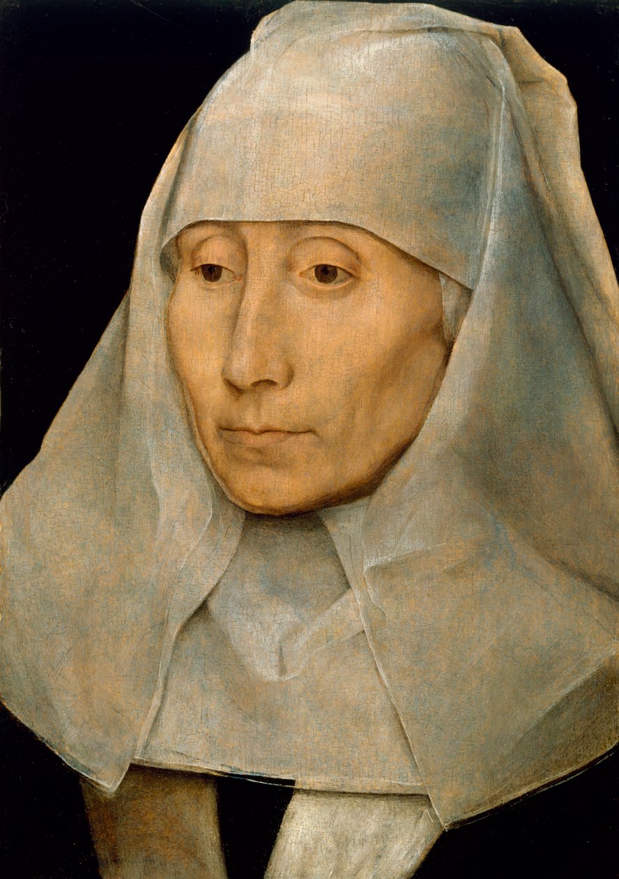 Ritratto di una vecchia, 1468-70 da Hans Memling