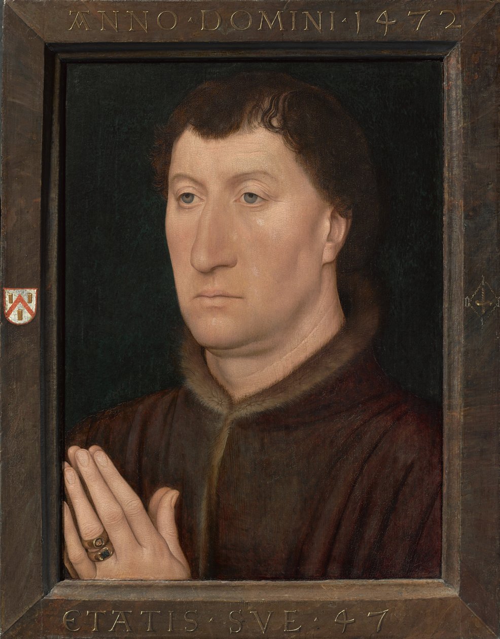 Il canonico Gilles Joye, 1472 da Hans Memling