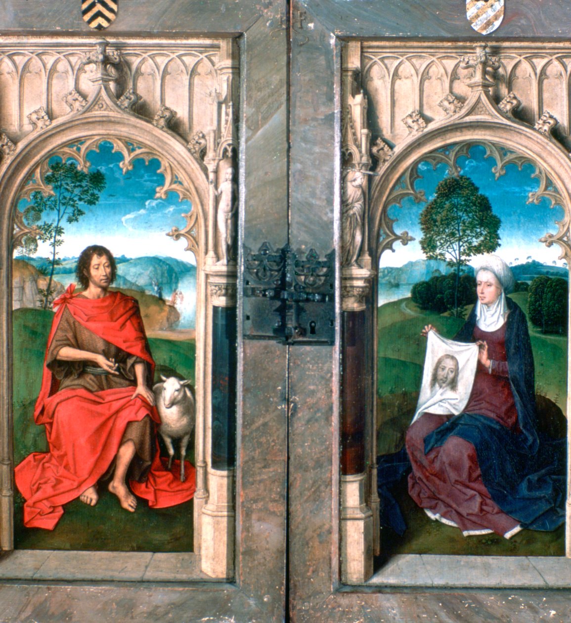 Trittico di Jan Florain, 1479 da Hans Memling