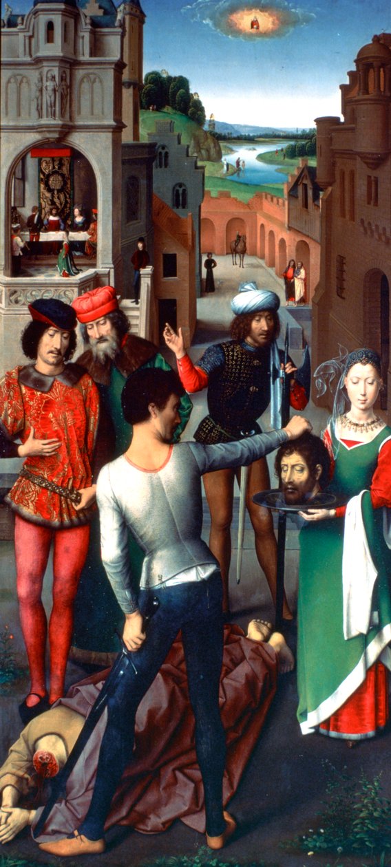 Trittico di San Giovanni Battista e San Giovanni Evangelista, 1479 da Hans Memling