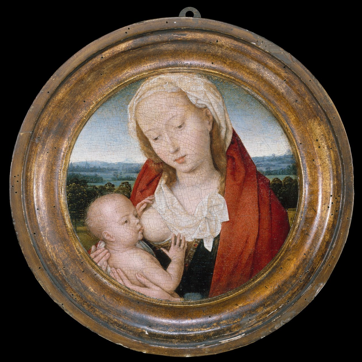 Vergine e Bambino da Hans Memling