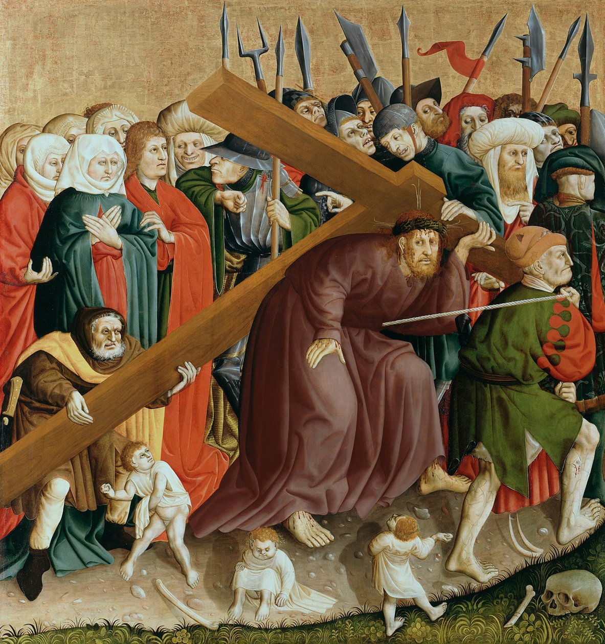 Cristo che porta la croce. Le ali dell